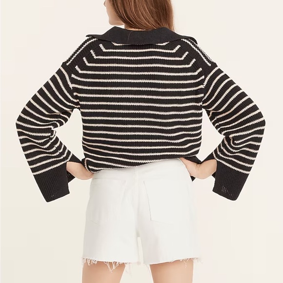 J Crew // High Rise White Denim Short NWT - Picture 3 of 8